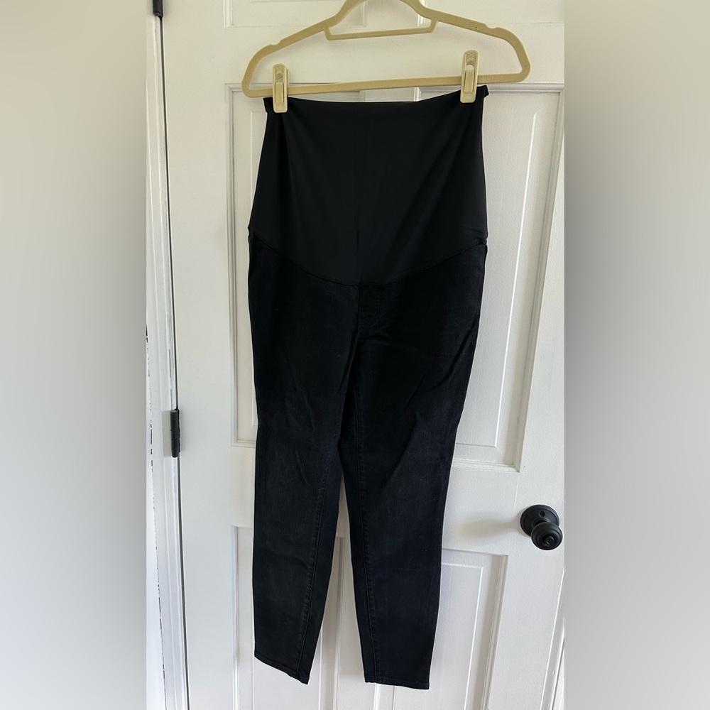Madewell Skinny Black Maternity Jeans - Over the Belly